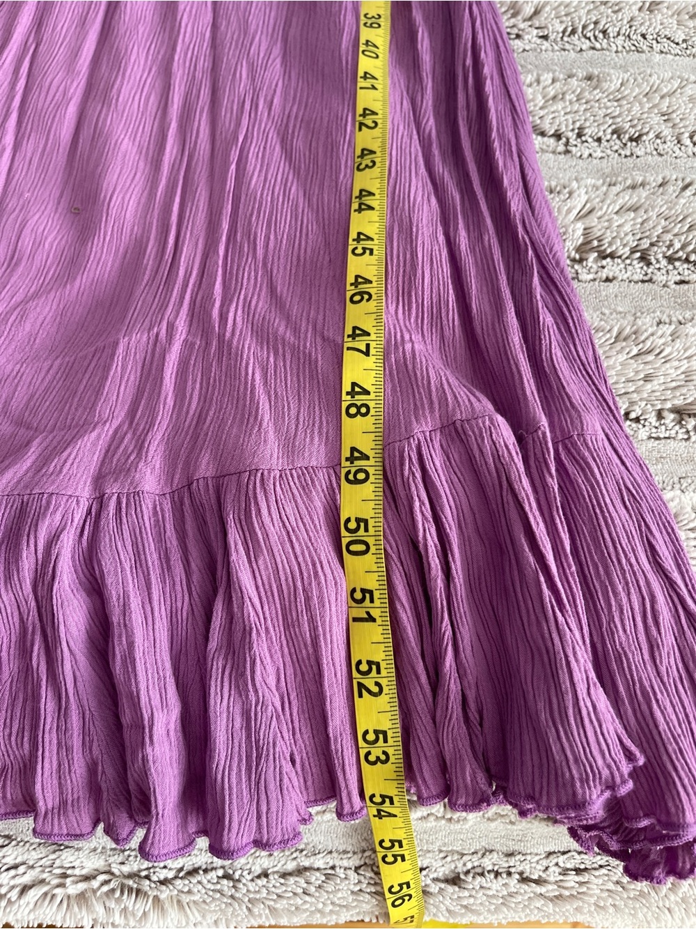 Free People Adella Lavender Maxi Dress size XL - Picture 9 of 11